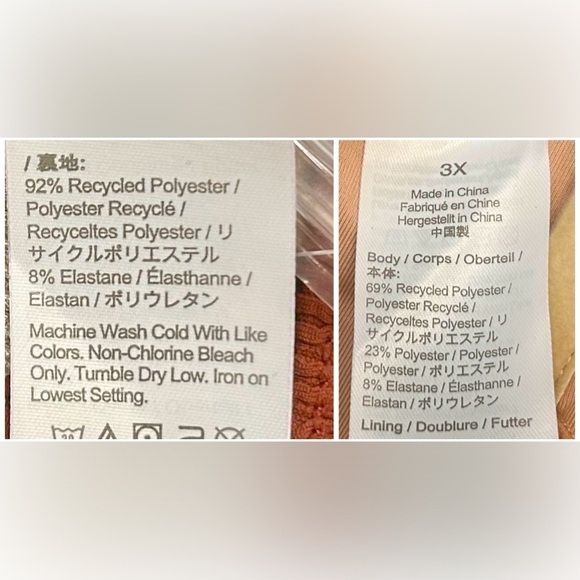 NWT J. Crew Scrunchie Sweetheart Bikini Top in Terracotta with 2 Straps, Size 3X - Picture 11 of 15